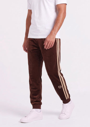 Sergio Tacchini Broeken Damarindo velour pants - cappuccino