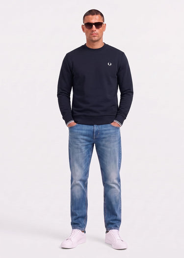 Fred Perry Truien Crew neck sweatshirt - navy