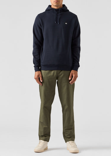 Weekend Offender Hoodies Ribbe - navy