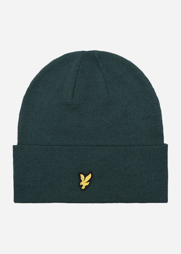 Lyle & Scott Mutsen Beanie - argyle teal