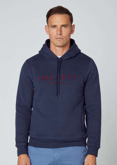 Hackett London Hoodies Heritage hoody - navy