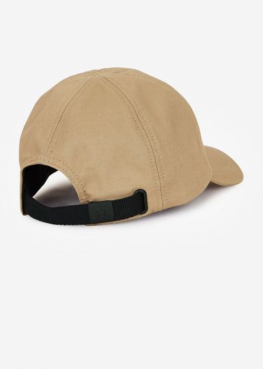 Fred Perry Petten Graphic branded twill cap - warm stone