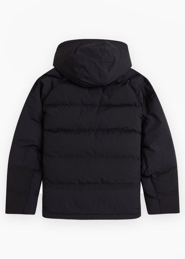 Fred Perry Jackets Fabric block padded jacket - black