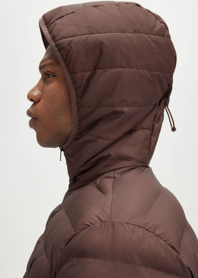 Fred Perry Jackets Hooded insulated jacket - carrington-road-brick