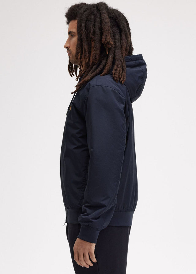 Fred Perry Jackets The hooded brentham jacket - navy