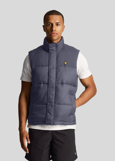 Lyle & Scott Bodywarmers Wadded gilet - gunmetal