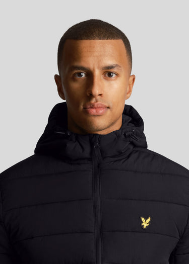 Lyle & Scott Jassen Lightweight puffer jacket - jet black