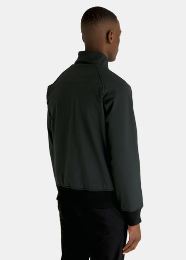 Lyle & Scott Jassen Softshell harrington jacket - jet black
