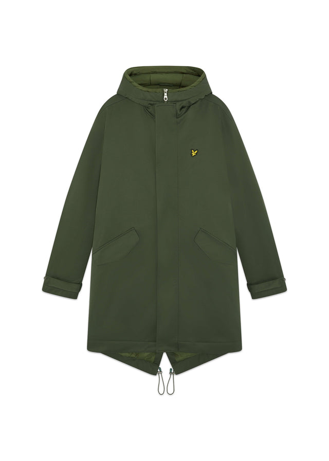 Lyle & Scott Jackets Padded fishtail parka - deep depths