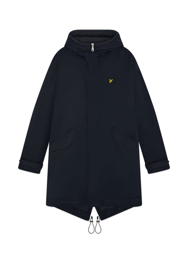 Lyle & Scott Jackets Padded fishtail parka - dark navy