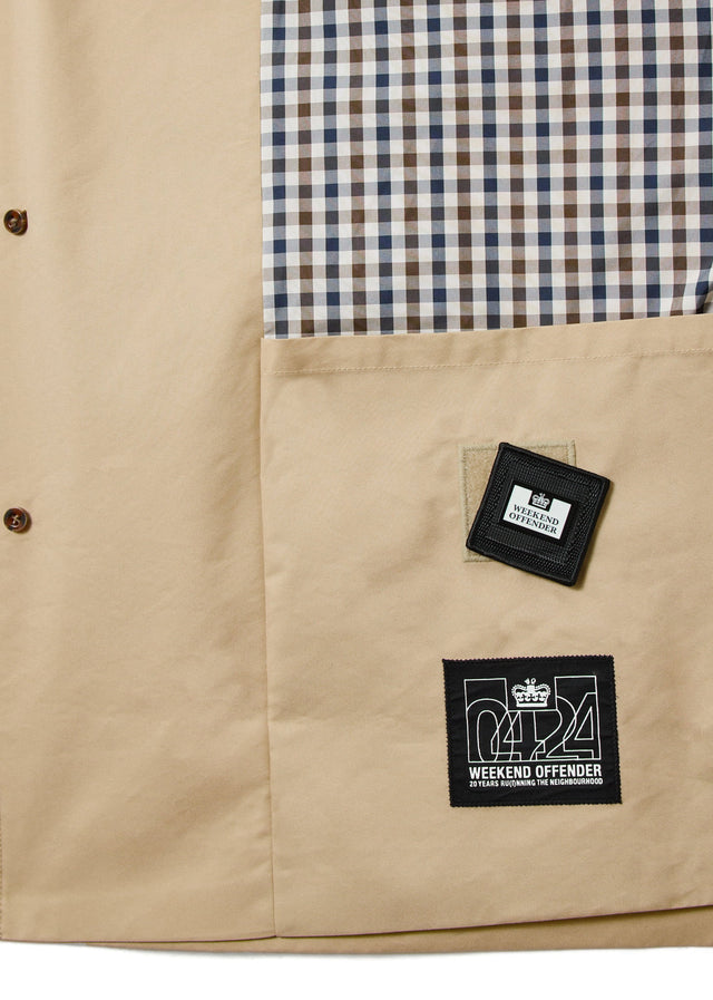 Weekend Offender Jackets Whitehouse - stone