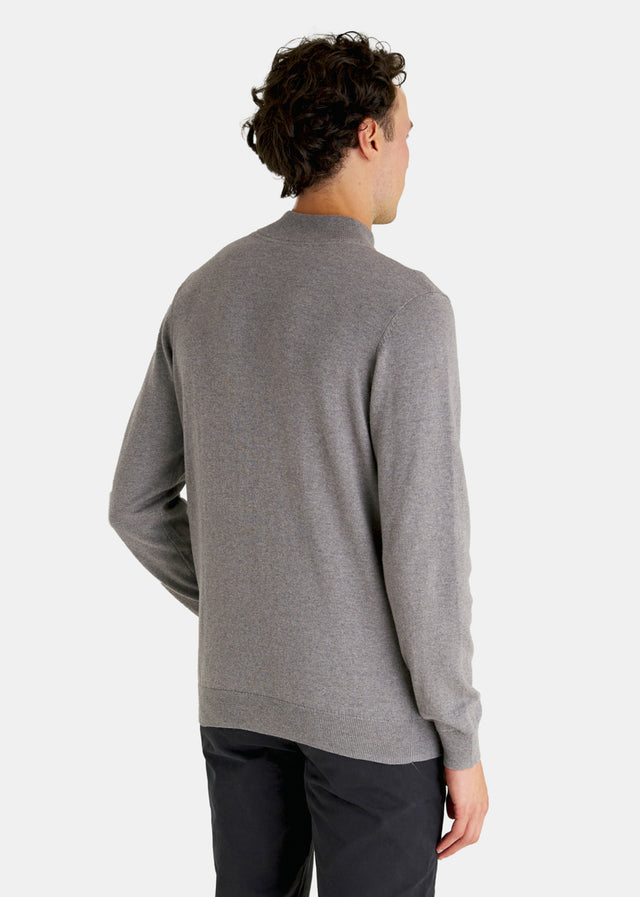 Lyle & Scott Sweaters Roll neck jumper - mid grey marl