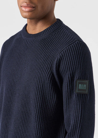 Weekend Offender Truien Couto - navy