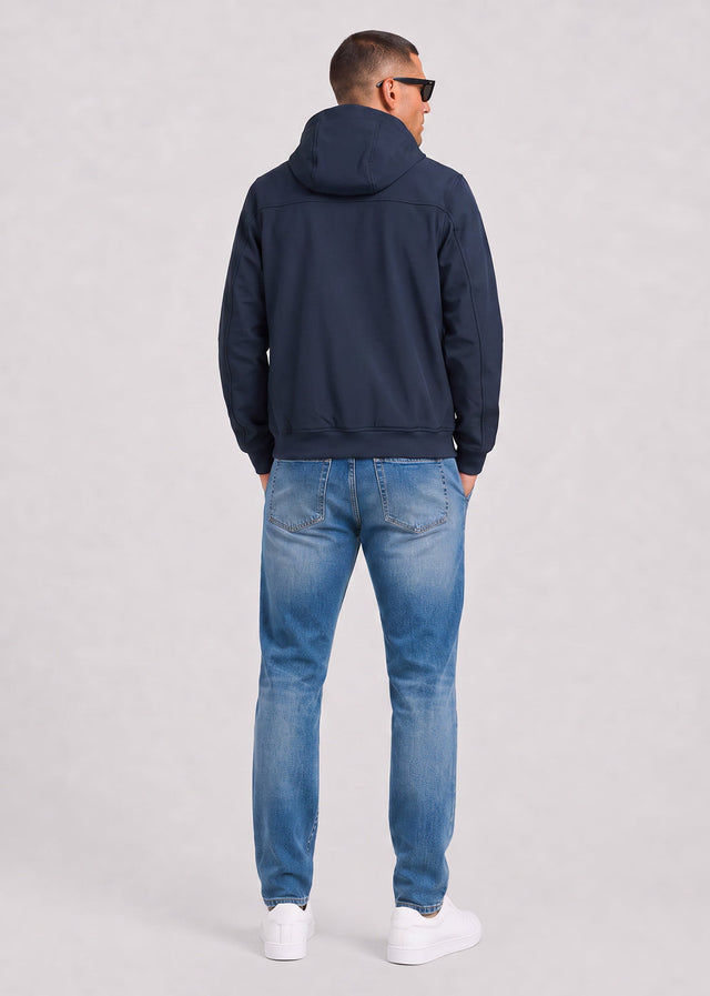 Lyle & Scott Jackets Fleece back softshell jacket - dark navy