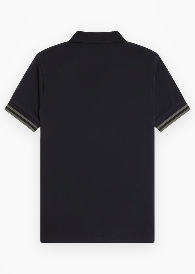 Fred Perry Polos Bold tipped polo shirt - black