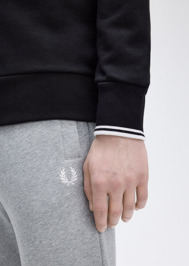 Fred Perry Sweaters Half zip sweat-shirt - black