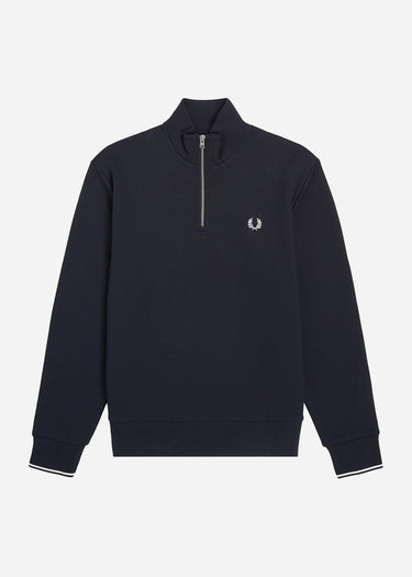 Fred Perry Truien Half zip sweatshirt - navy