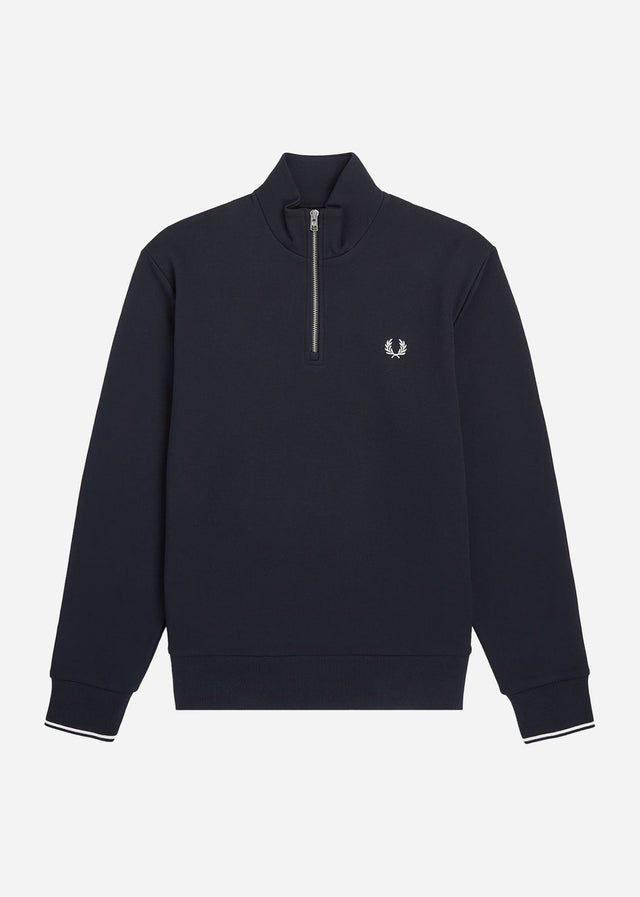 Fred Perry Sweaters Half zip sweatshirt - navy