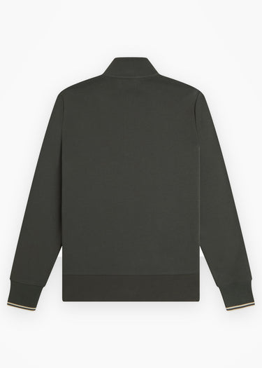 Fred Perry Sweaters Half zip sweatshirt - field green oatmeal