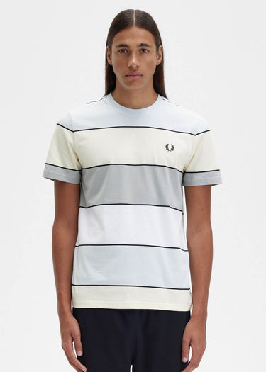 Fred Perry T-shirts Bold stripe t-shirt - ice cream