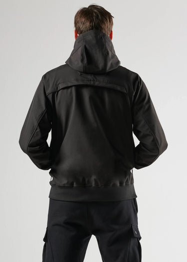 MA.Strum Jassen Infantry softshell hooded jacket - black