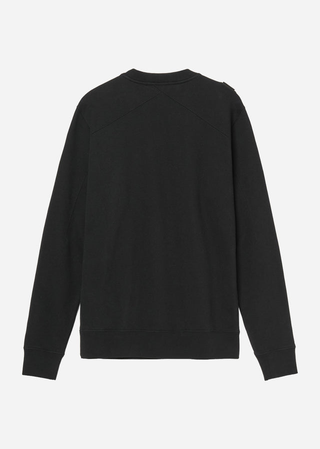 MA.Strum Sweaters Mastrum crew sweat - jet black