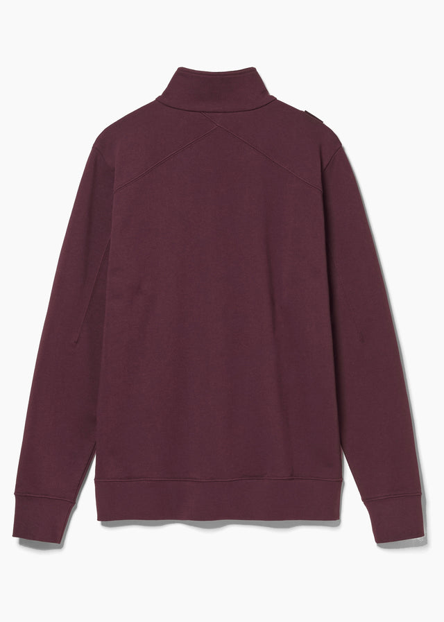 MA.Strum Sweaters Training quarter zip sweatshirt - wine