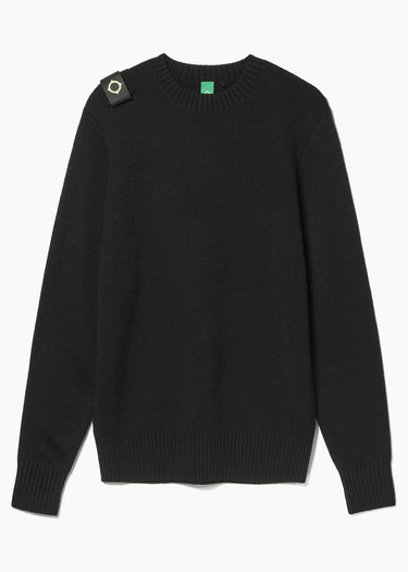 MA.Strum Sweaters Oka crew sweater - black
