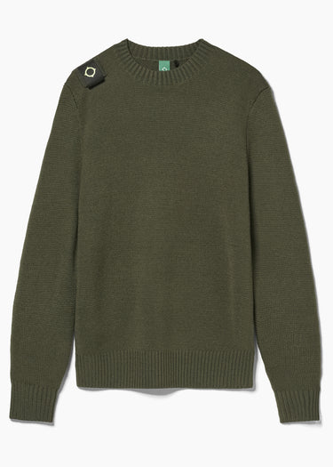 MA.Strum Sweaters Oka crew sweater - bronze green