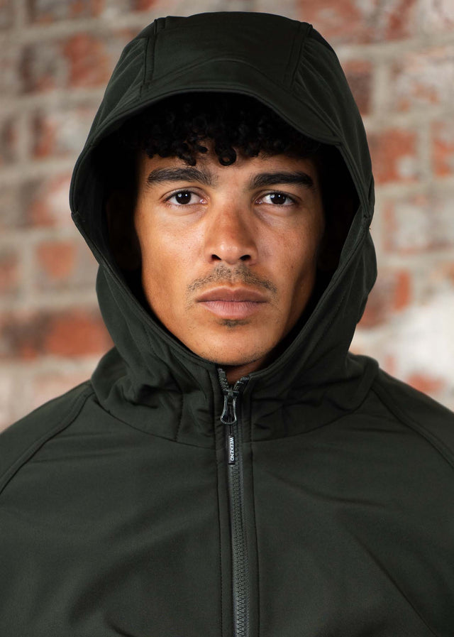 Weekend Offender Jackets Sulta softshell jacket aw26 - Black Forest