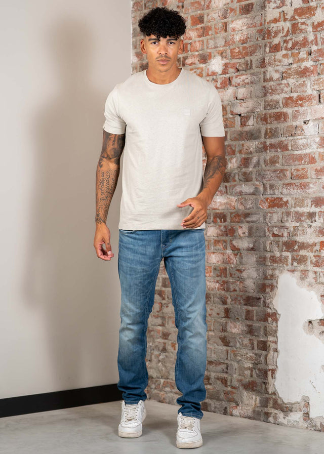 Hugo Boss T-shirts Tales - light beige