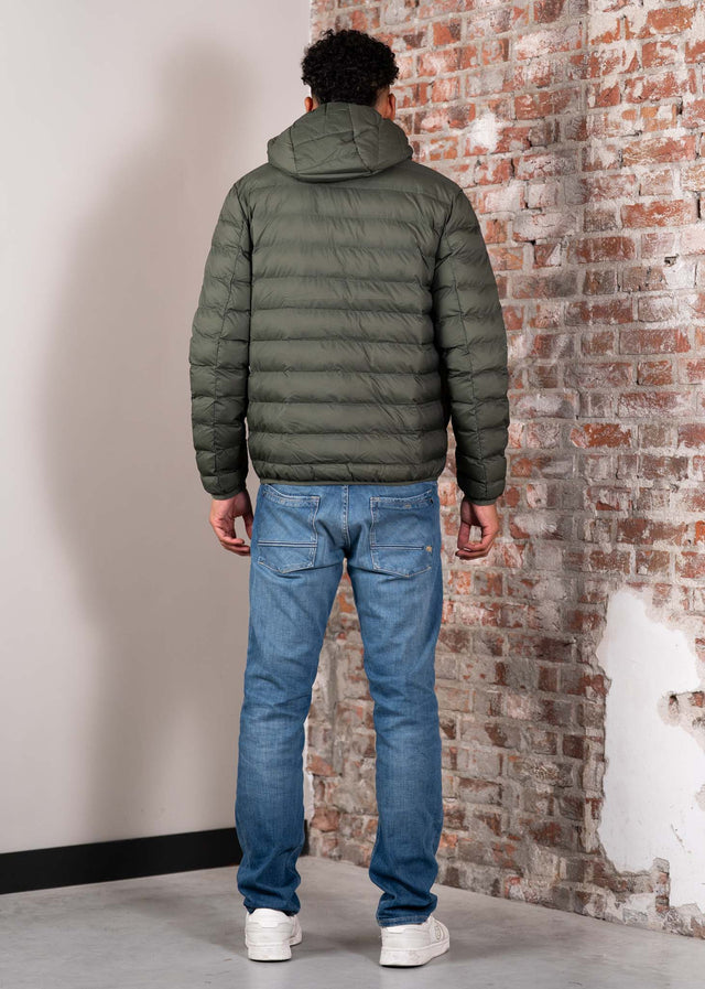 Fred Perry Jackets Hooded insulated jacket - laurel wreath green