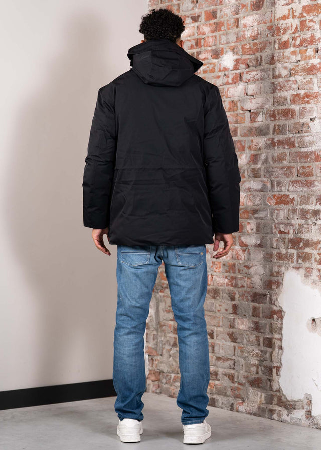 Fred Perry Jackets Patch pocket puffer jacket - black