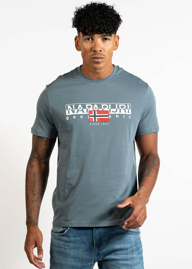 Napapijri T-shirts S aylmer - stormy weat