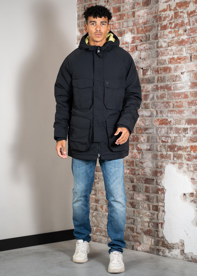 Lyle & Scott Jackets Tactical wadded parka - black ice