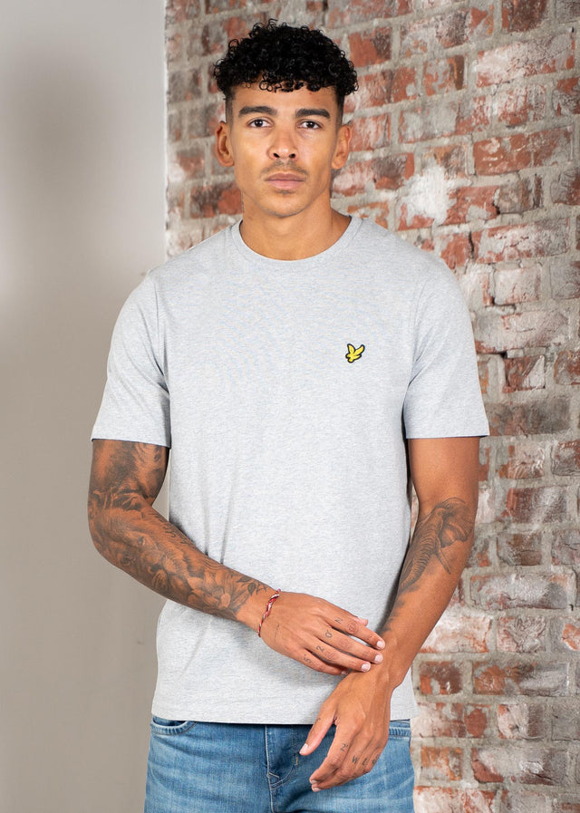 Lyle & Scott T-shirts Plain t-shirt - light grey marl