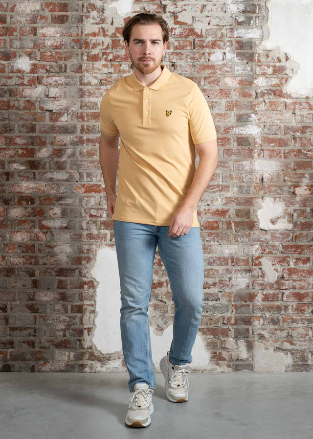 Lyle & Scott Polos Plain polo - sherbet