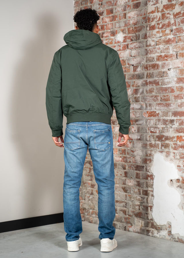 Fred Perry Jackets Hooded brentham jacket - court green