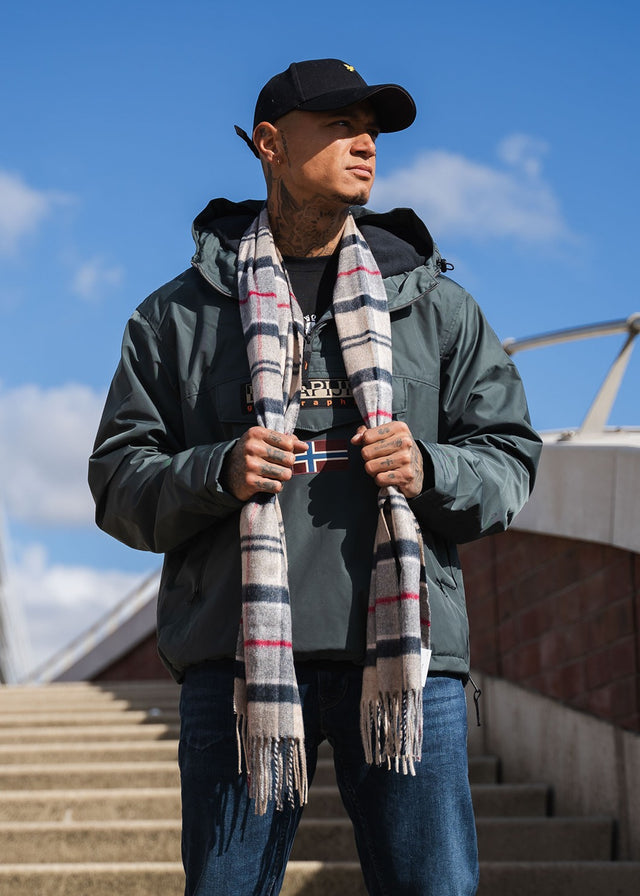 Barbour Scarves Yaxley tartan scarf - dress tartan