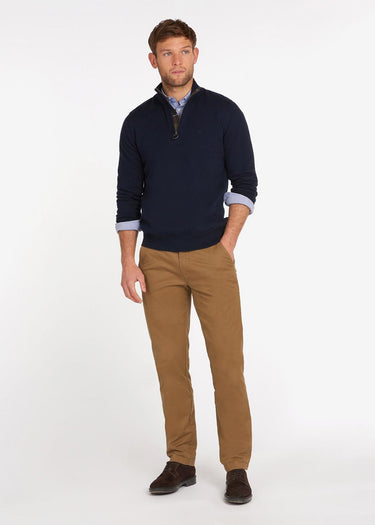 Barbour Truien Cotton half zip - navy