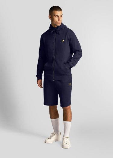 Lyle & Scott Vesten Zip through hoodie - navy