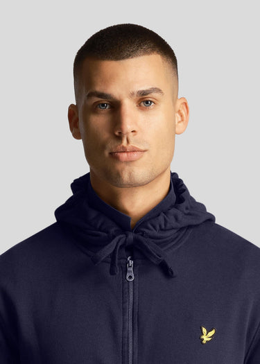 Lyle & Scott Vesten Zip through hoodie - navy