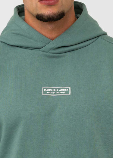Marshall Artist Hoodies Siren hoodie - atlantic green