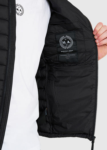 Marshall Artist Jassen Cascade bubble jacket - black