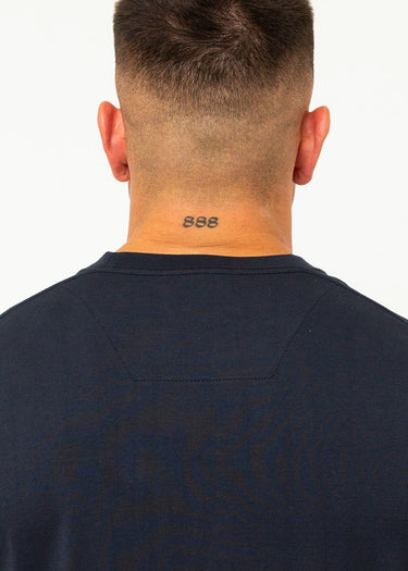Marshall Artist T-shirts UK ism box logo t-shirt - navy