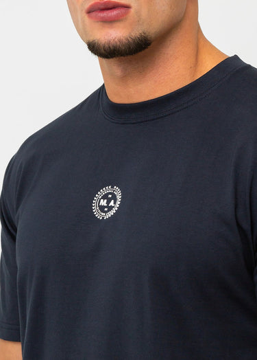 Marshall Artist T-shirts UK ism map t-shirt - navy