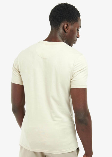 Barbour International T-shirts Small logo tee - mist