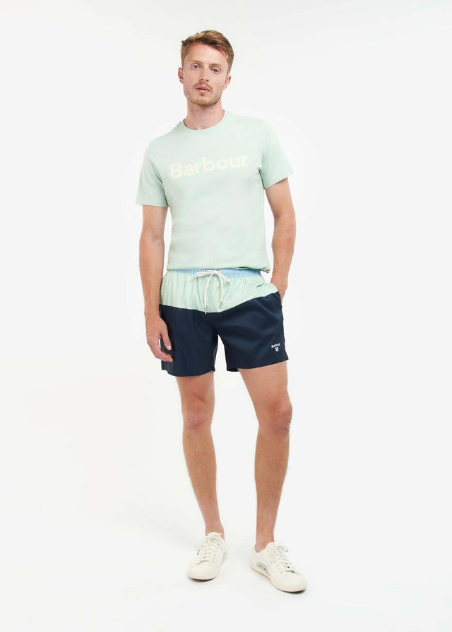 Barbour T-shirts Logo tee - dusty mint