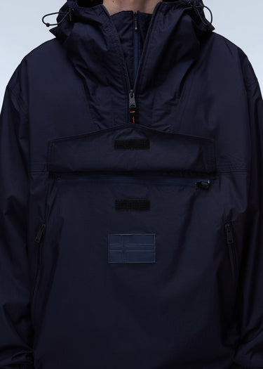 Napapijri Jassen Lightweight Packable Rainforest Overhead rf next Jacket - blu marine