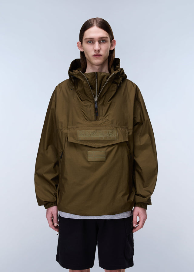 Napapijri Jackets Lightweight Packable Rainforest Overhead rf next Jacket - dark olive